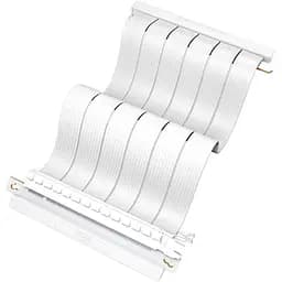Райзер Pccooler RC185 4.0 PCI Express 4.0 x16 18,5 см белый угол 180° RC185-40WH-GL