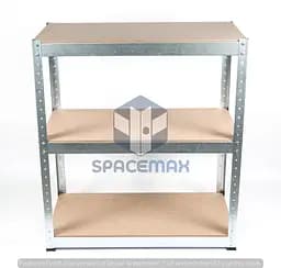 Стелаж металевий 80×60×25 оцинкований самозбірний SPACEMAX - мініатюра 3