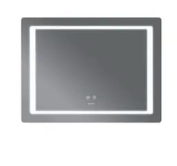 Дзеркало Mixxus STYLE MR13-80x60-REVERSE з LED Touch, Anti-fog, димером, регулюванням яскравості (MI6666) - мініатюра 2