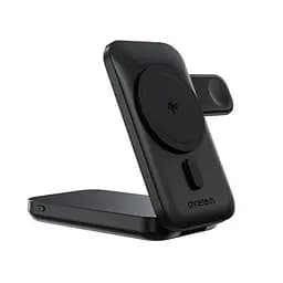 Повербанк з підставкою 10000mAh Choetech B750 Black QC3.0 PD3.0 бездротова зарядка смартфонів та Apple Watch (43-00133) - мініатюра 2