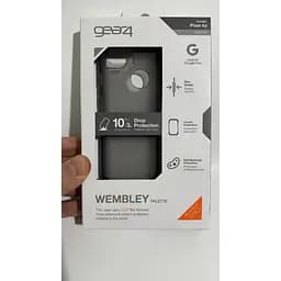 Протиударний силіконовий чохол Gear4 Wembley Palette для Google Pixel 4a (5.8") Smoke (702005704) - мініатюра 4