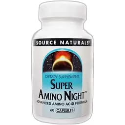 Амінокислота Source Naturals Super Amino Night 60 капсул
