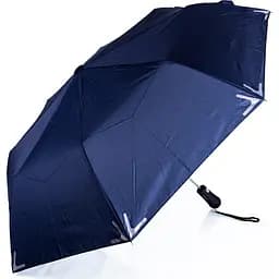 Мужской складной зонтик полуавтомат Fare 102 см синий