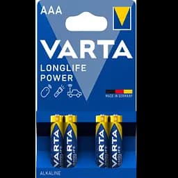 Батарейка Varta Long Life Power AAA Alkaline Bli 4 шт.(04903121414)