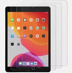 Захисне скло DK для Apple iPad 10.2" 7gen 2019 A2197/A2200/A2198 Full Glue 3 шт (010011) - мініатюра 2