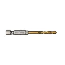 Свердло Milwaukee по металу RedHEX HSS-G TiN, 4,0 мм, (2шт) (48894708) - мініатюра 2