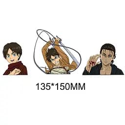 Голографічна наклейка Атака Титанів Ерен Йегер Attack on Titan Eren Yeager