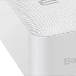 Зовнішній акумулятор Baseus PowerBank Bipow Overseas 15W 30000mAh White (PPBD050202) - мініатюра 5