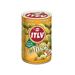 Оливки ITLV зелені фаршировані сиром 314 мл