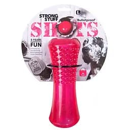 Flamingo Shots Stick фламинго шотс аппорт суперпрочная игрушка для собак резина плавающая 8х20 см