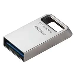 Kingston Накопичувач 128GB USB 3.2 Type-A Gen1 DT Micro R200MB/s Metal - мініатюра 5
