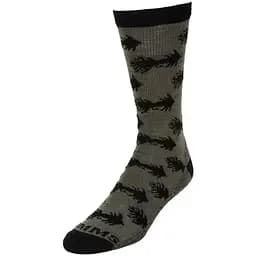 Носки Simms Daily Sock Black/Olive XL (1102-13451-746-50)