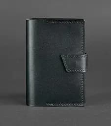 Кожаная обложка для паспорта 4.0 черная