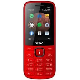 Телефон Nomi i2403 Red UA UCRF