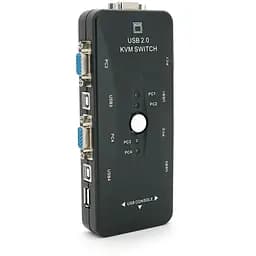 4-портовий KVM свіч, VGA, USB