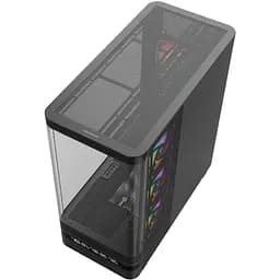 Корпус Modecom VOLCANO AQ200 ARGB MIDI FRONT LCD, 4x120 мм fans BLACK без БЖ ATX (MC-A-AQ200-4FA-B) - мініатюра 5