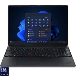 Ноутбук Lenovo ThinkPad E16 Gen 3 Intel Core Ultra 5 225U до 4, 8 ГГц, 16 WUXGA, IPS, 16 ГБ DDR5, 512 ГБ SSD, Intel, чорний