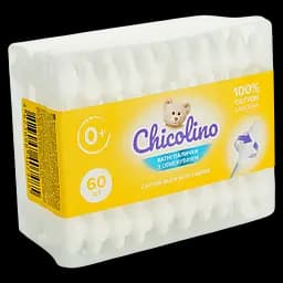 Ватні палички Chicolino 60 шт. - мініатюра 2