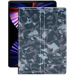 Чохол StatusCASE з екошкіри для планшету Apple iPad pro 11 2021 Хаки-синій