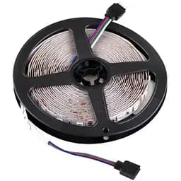 Світлодіодна RGB-стрічка Venom SMD 6060, 5 м 12 V IP20 RGB (VST-6060120600-RGB) з пультом і блоком живлення - мініатюра 4