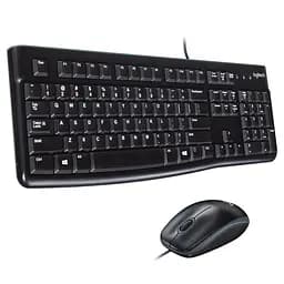 Комплект (Клавіатура та Миша) Logitech MK120 Desktop (920-002563) USB Black