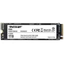 Накопитель SSD внутренний Patriot P300 1 TB NVMe M.2 2280 PCIe 3.0x4 P300P1TBM28
