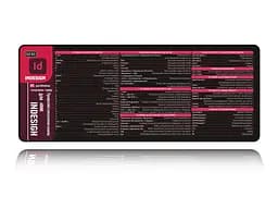 Великий килимок для мишки WorkPlaceShop Поєднання клавіш для InDesign 1000 x 400 мм