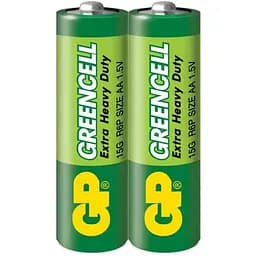 Батарейка GP R06 AA 2 штуки BLISTER (солевая) 4891199006425