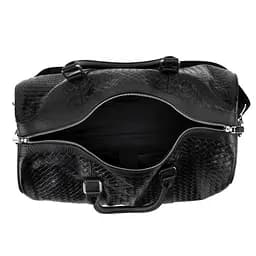 Дорожня шкіряна сумка TIDING BAG A25F-8957-9A чорна - мініатюра 2