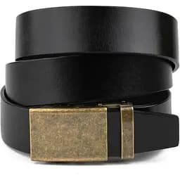 Ремінь шкіряний Vintage чоловічий 115х3,5 см acs0014807