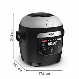 Мультиварка-мультипіч Tefal Multicook Actifry чорний 1334 Вт (MY741CF1) - мініатюра 6