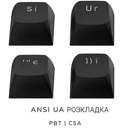 Клавіатура Dark Project ALU81 Terra Nostra ENG/UA (DPKB_NOSTRA_81_ANSI_BLACK_UA) Б/в - мініатюра 9