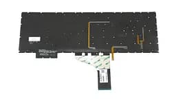 Клавіатура для ноутбука HP (Omen: 17-an series) rus, black, без фрейма, підсвічування клавіш