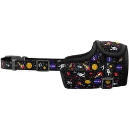 Намордник для собак Waudog Nylon NASA, пластиковий фастекс №2 (19-26 см) (5389) - мініатюра 2