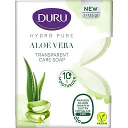 Косметическое мыло Duru Hydro Pure с Алоэ Вера 270 г (2 шт. х 135 г)