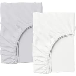 Набір простирадл на резинці Cosas набір Grey/White 60х120х12 см (SetSheet_Grey_White_120x60)