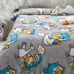 Плед фліс Веселі приятелі 150x200 см Love You 8189 - мініатюра 2