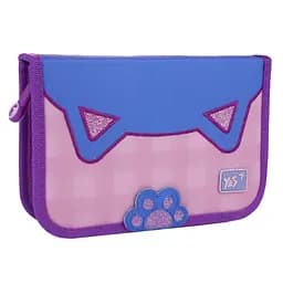 Школьный пенал твердый одинарный с клапаном Yes Lovely Kitty HP-03