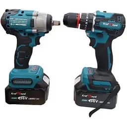 Набір акумуляторних інструментів Duku Too 48V дриль ударний гайковерт 2 акумулятори