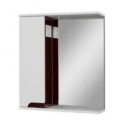 Дзеркало ПіК Сімпл із шафкою та LED підсвіткою 70 см ліве Венге 30412