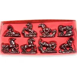 Коні кам'яна крихта набір 36х16х4 см 8 шт.