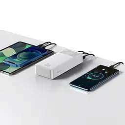 Зовнішній акумулятор 30000 mAh Baseus Bipow digital display 15w - мініатюра 2