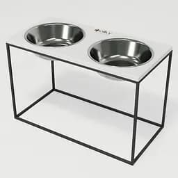 Hollky Base XXL40 — миски на підставці для дуже великих собак (2 × 2,8 л) - мініатюра 7