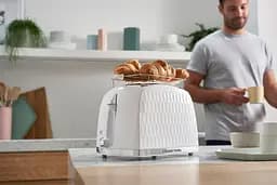 Тостер Russell Hobbs Honeycomb 26060-56 White - мініатюра 10