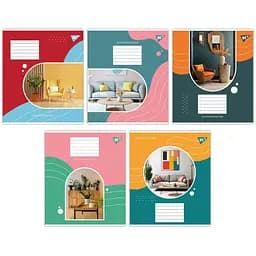 Зошит учнівський Yes 767149 Різнокольоровий (4823092285775)(SC) 1 шт. в асортименті