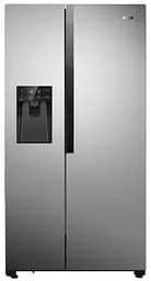 Холодильник Gorenje SBS 179x68x91см 2 двері Х-368 л М-167 л A++ NF Plus Інвертор диспенсер Дисплей сірий (NRS9EVX1)