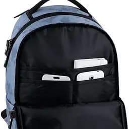 Рюкзак GoPack Teens 135M-5 Чорно-блакитний (GO26-135M-5) - мініатюра 10