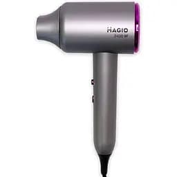 Фен для волосся Magio MG-168 з концентратором 2200 Вт Сірий 