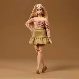 Колекційний набір Barbie You Create Barbie Basics Блондинка (JJX37) - мініатюра 3