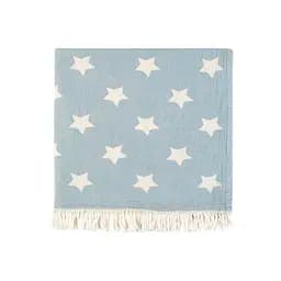 Рушник Lotus Home Pestemal - Star 90x160 teal блакитний - мініатюра 2